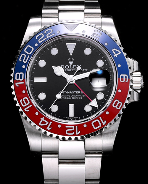 Replica Rolex Gmt Master 904l Stainless Steel Automatic Mechanical Watch 40mm