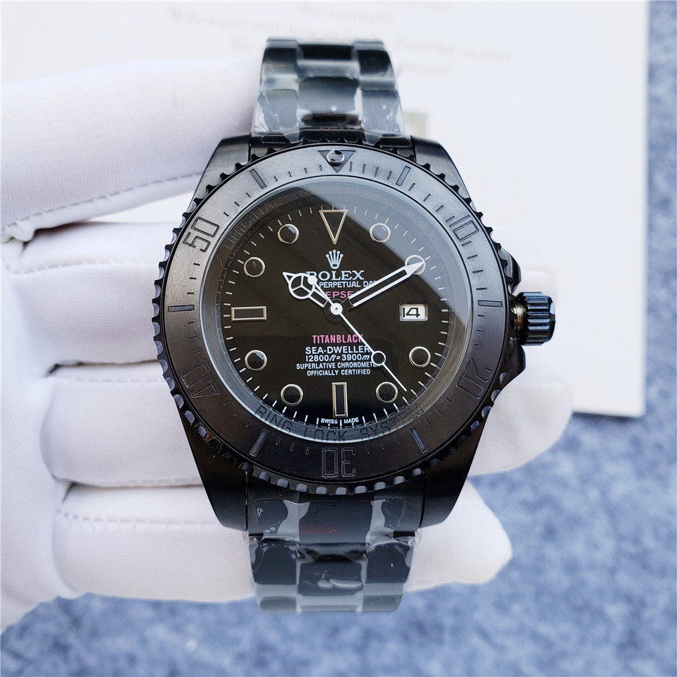 Replica Rolex Sea Dweller 904l Stainless Steel Automatic Mechanical Watch 44mm
