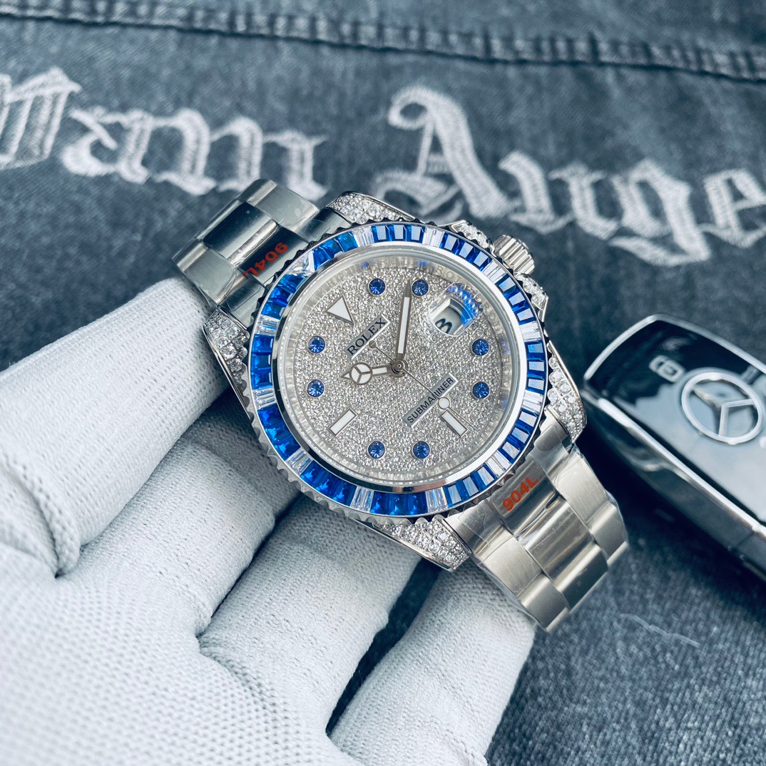 Replica Rolex Submariner 904l Stainless Steel Automatic Mechanical Watch 40mm
