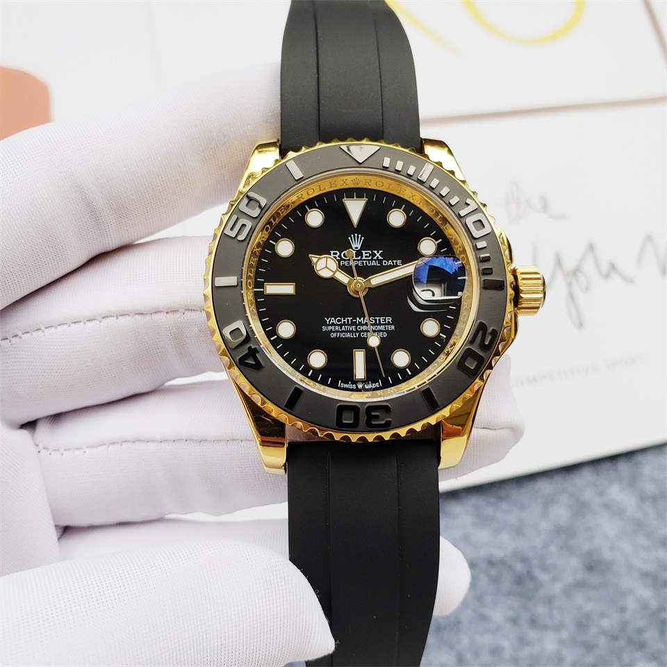 Replica Rolex Yacht Master 904l Stainless Steel Automatic Mechanical Watch 40mm
